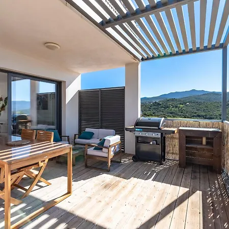 Marylanca - - Double Terrasse - Wifi - Clim - Parking Privé Appartement
