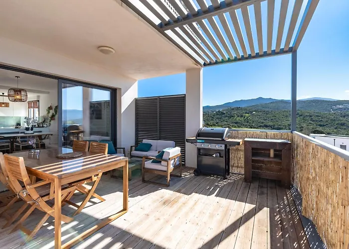 Marylanca - Porticcio - Double Terrasse - Wifi - Clim - Parking Privé Appartement